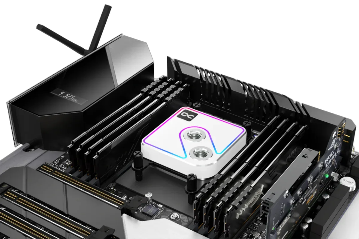 Alphacool Core 1 Aurora White ARGB, vue 6