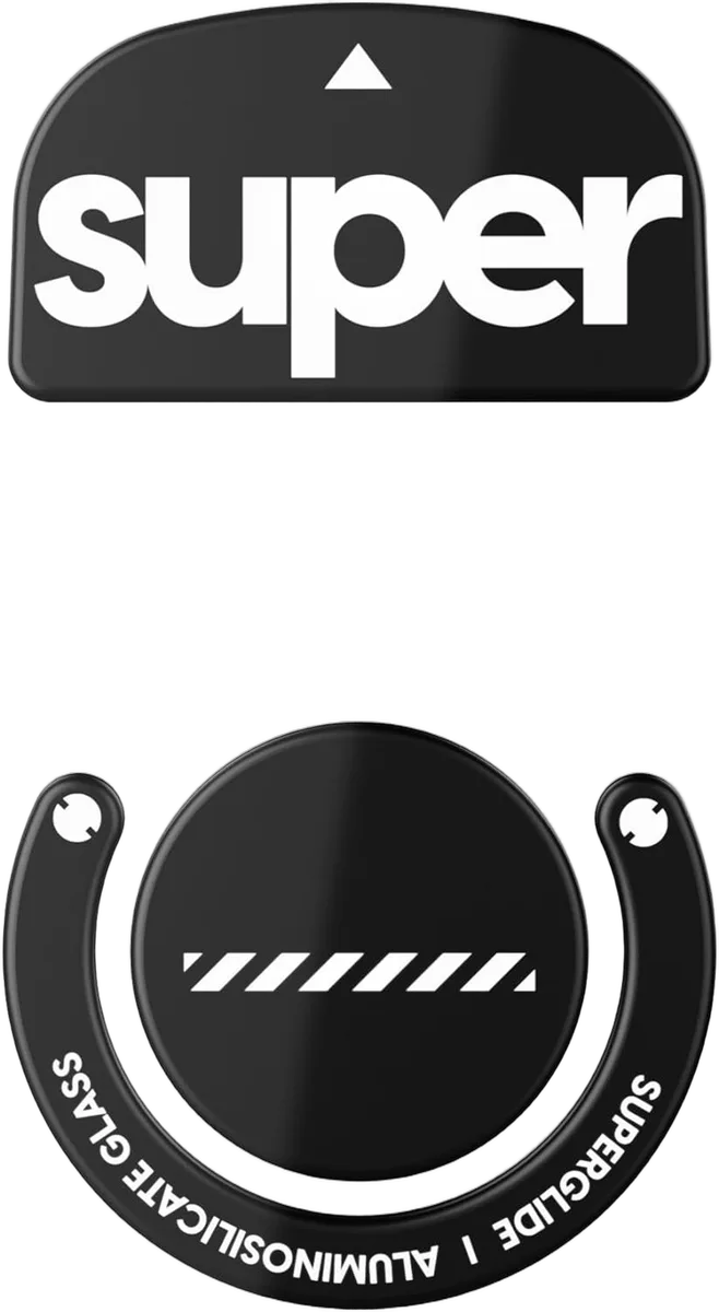 SuperGlide Patins Verre V2 - Logitech GProX Superlight - Noir, vue 1