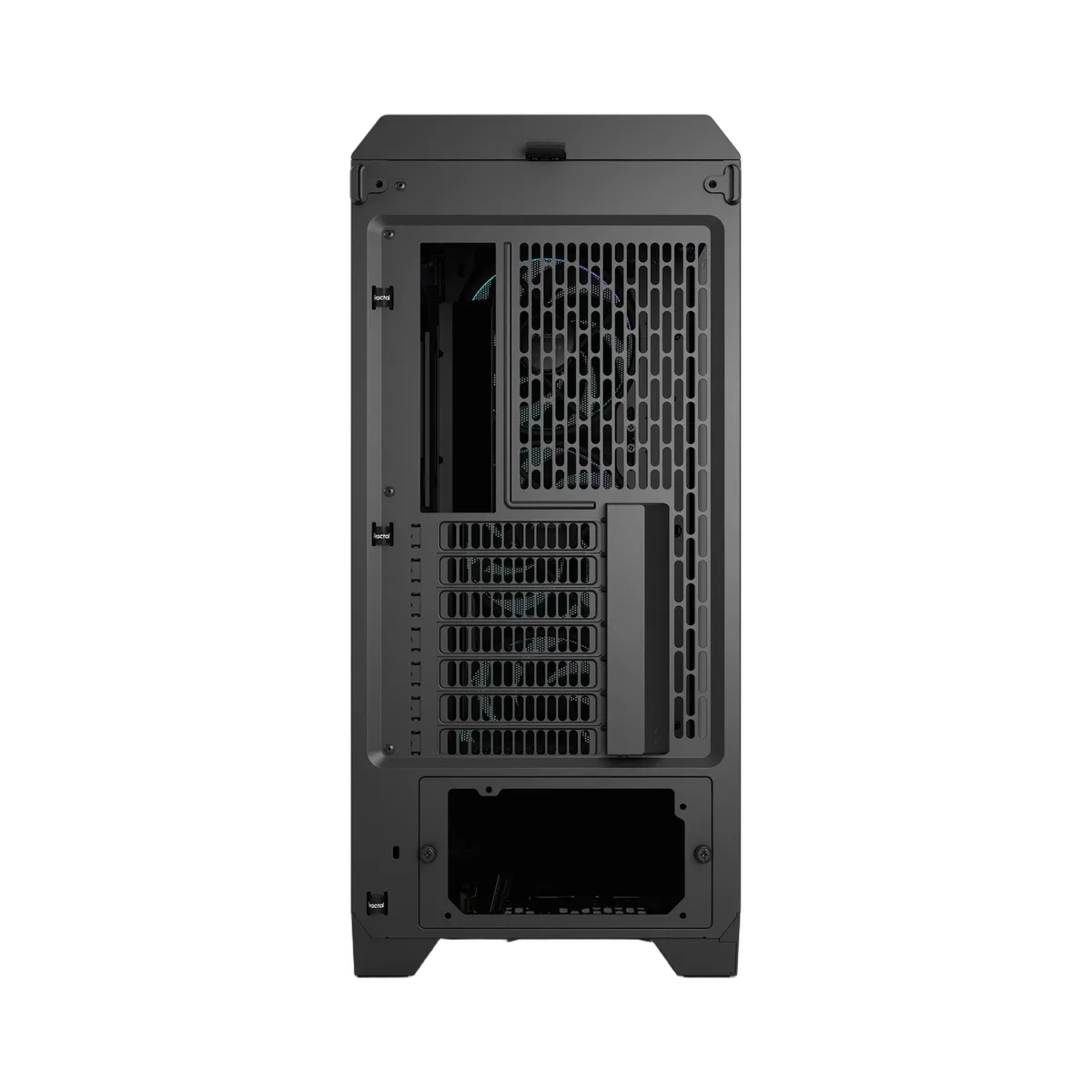 Fractal Design Meshify 3 Ambience Pro RGB TG Light Tint Noir - MT/Sans Alim/E-ATX, vue 2