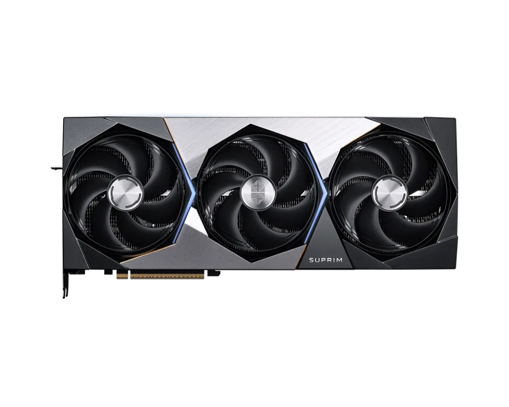 MSI GeForce RTX 5090 32G SUPRIM SOC, vue 2