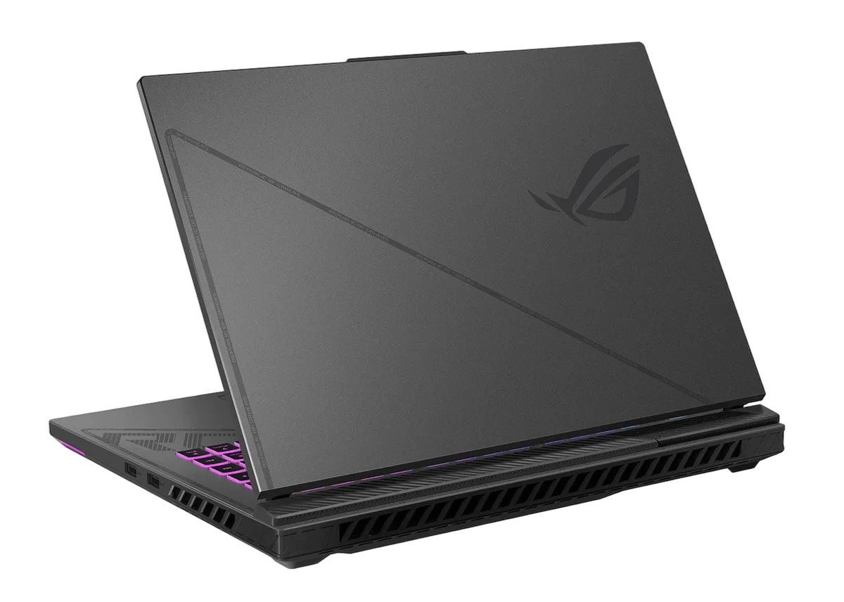Asus ROG STRIX G16 - 16" FHD+ 165Hz Ryzen 9 8940HX RTX 5060 16Go 512Go W11, vue 5