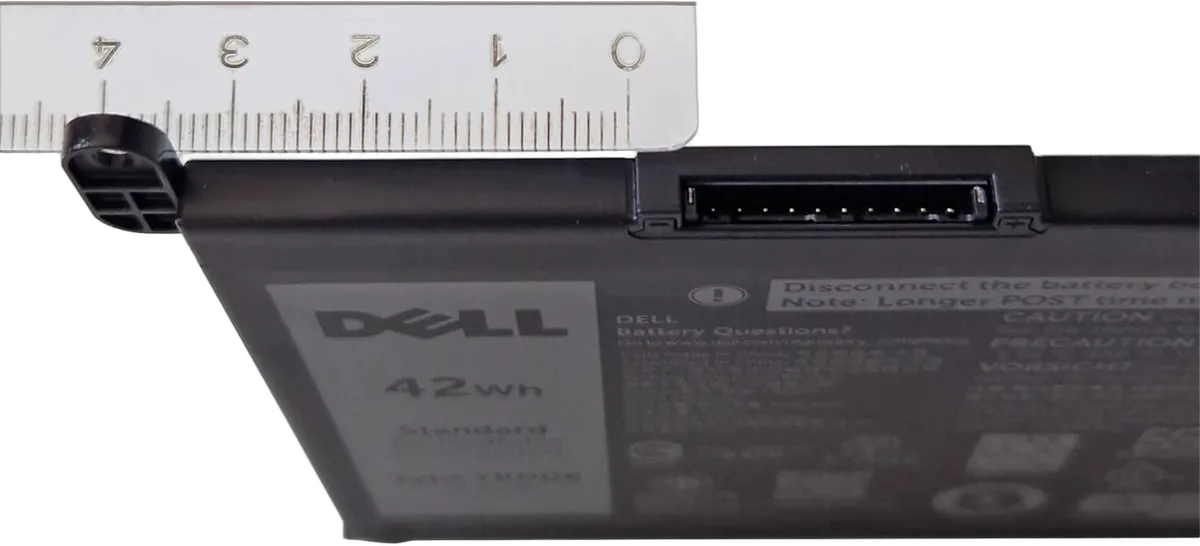 Compatible Batterie compatible DELL Latitude, vue 4