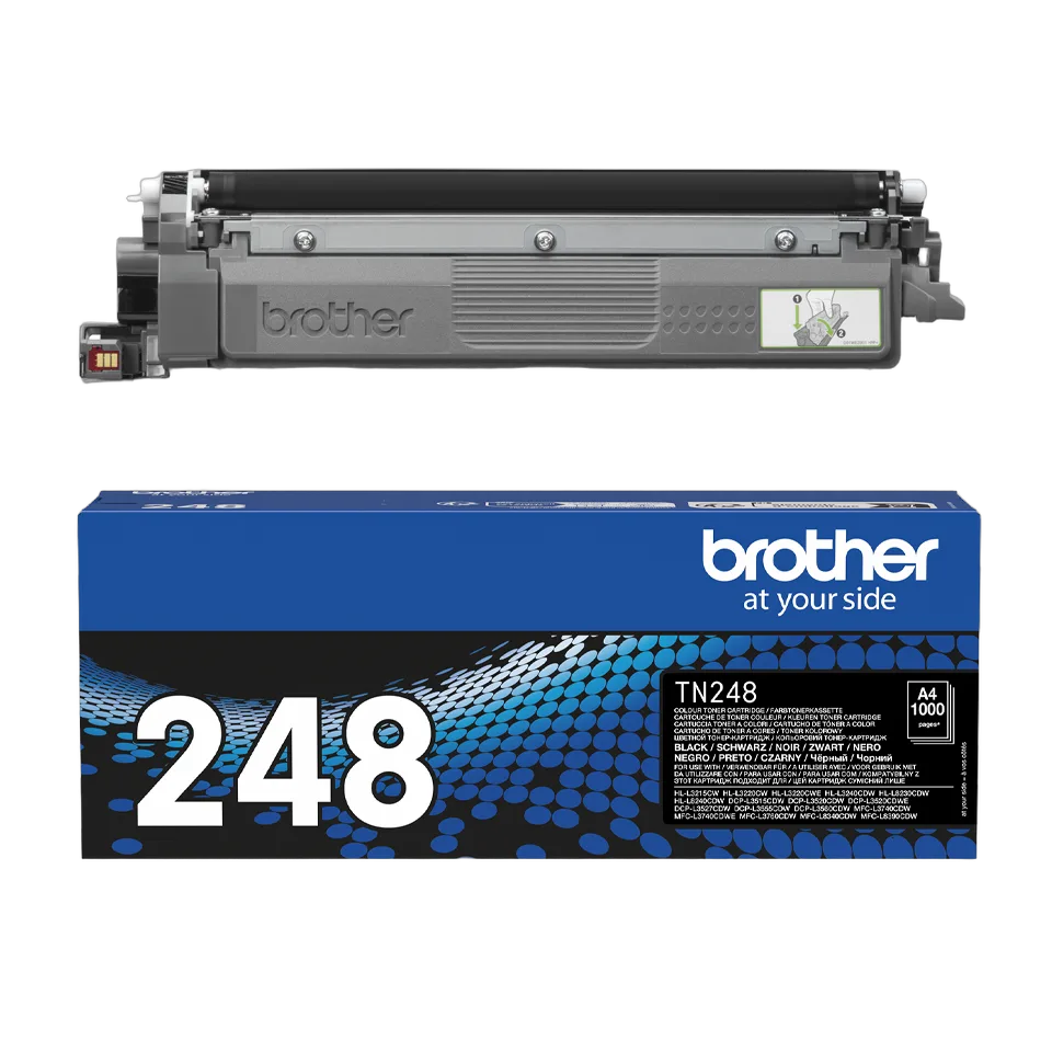 Brother Toner Noir TN-248BK, vue 1