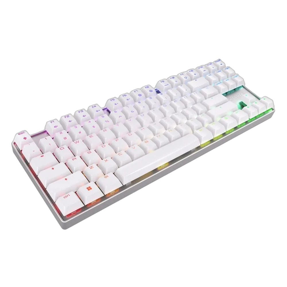Cherry MX 8.2 TKL - Mécanique - Sans-Fil - RGB - Blanc, vue 2