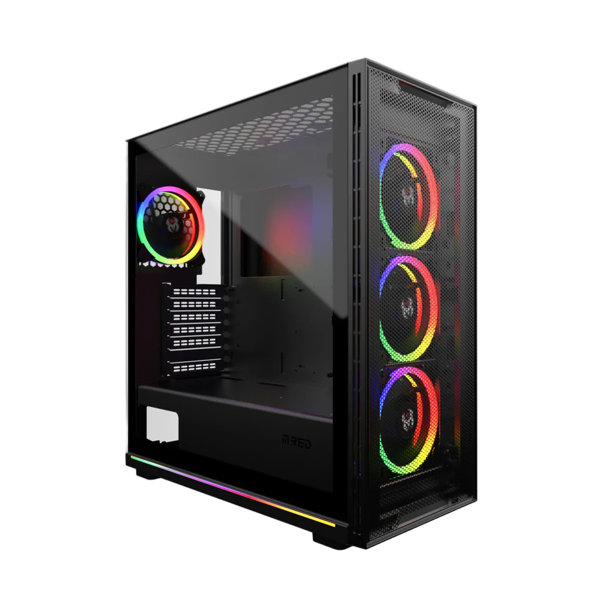 M.RED BLACK DESTROYER Alpha-G - ARGB - MT/ATX, vue 1