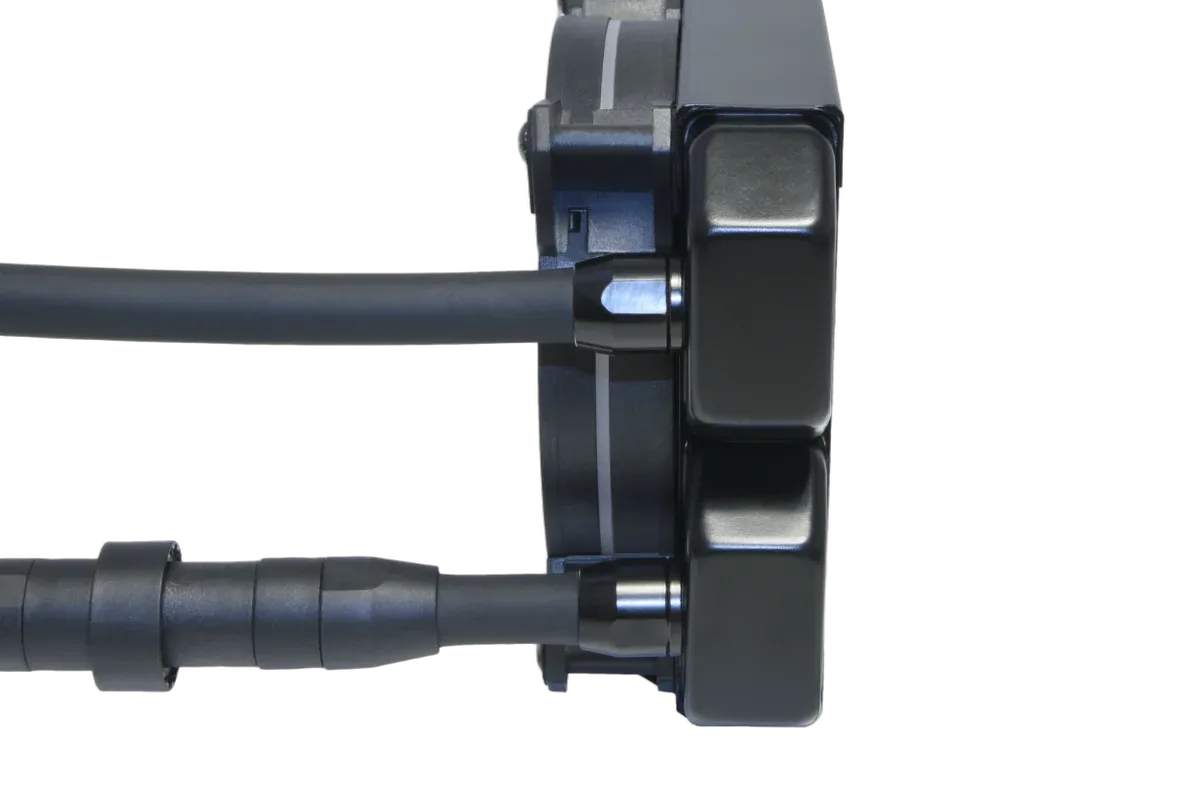 Alphacool Eisbaer Aurora 360mm CPU - Noir ARGB V1.1, vue 7