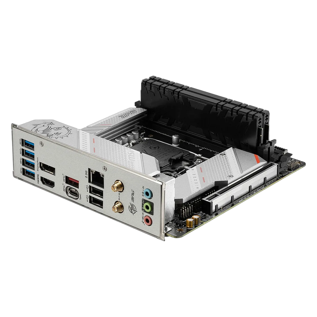 MSI MPG B760I EDGE WIFI, vue 3