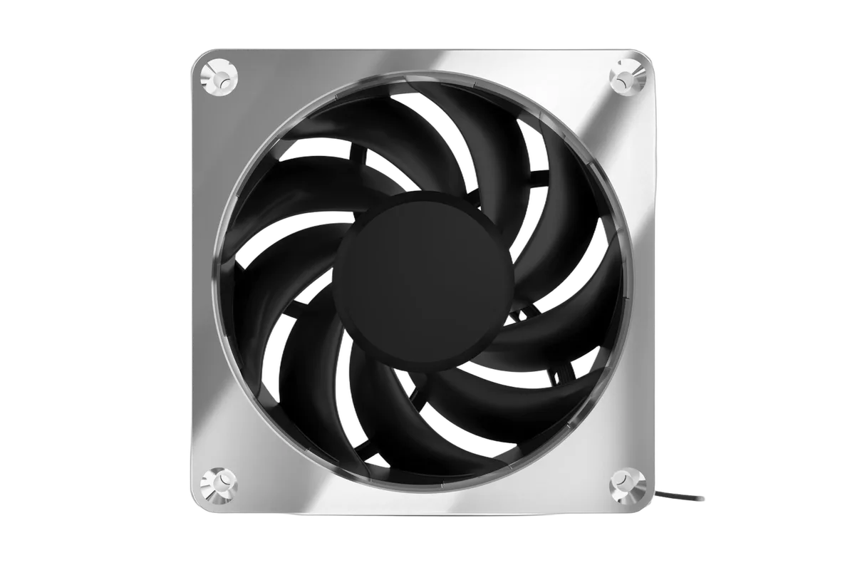 Alphacool Apex Stealth Metal 120mm - 2000rpm Chrome, vue 1