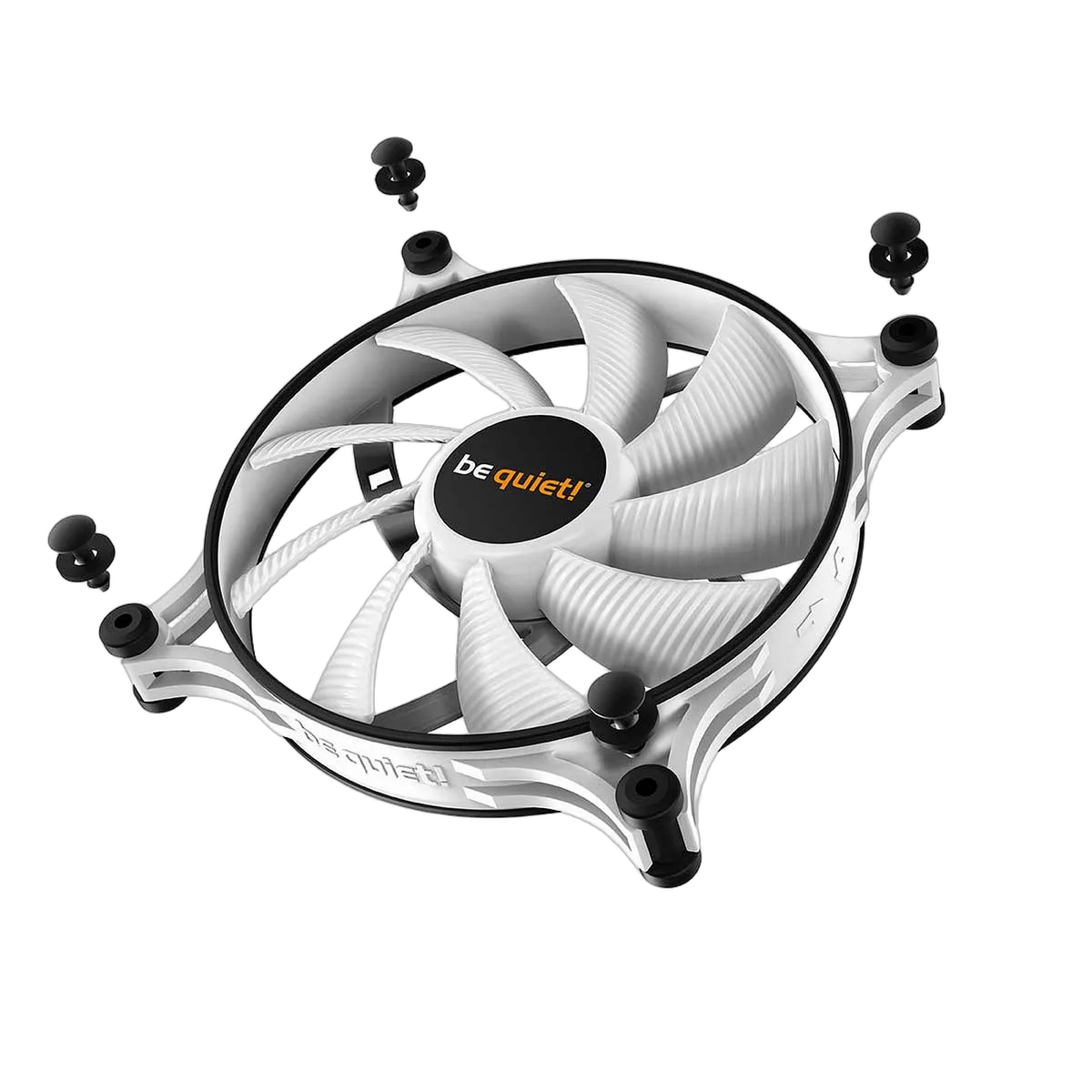 be quiet! Shadow Wings 2 140mm PWM White - BL091, vue 3
