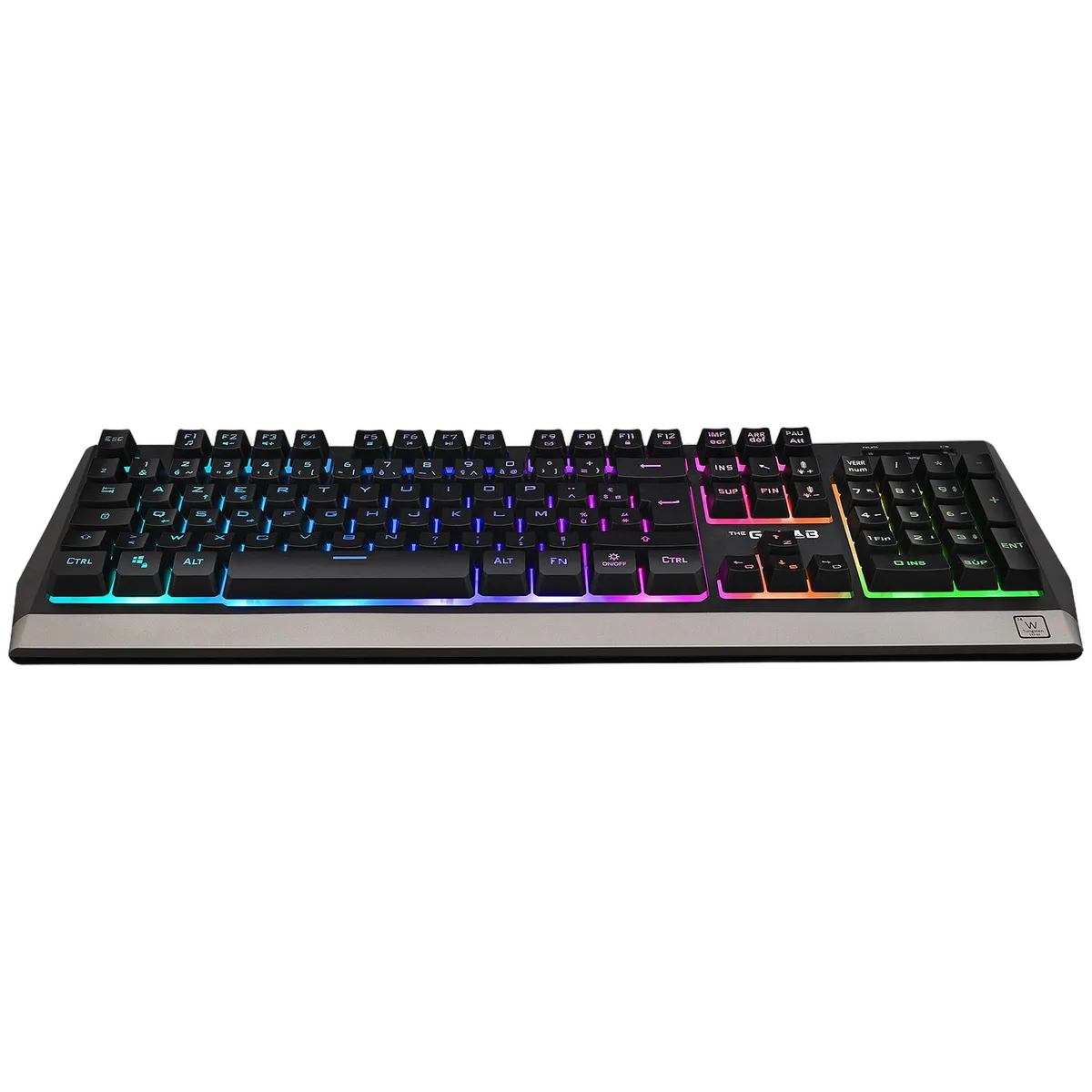 The G-LAB Combo Tungsten - Souris/clavier/sans fil/RGB, vue 2
