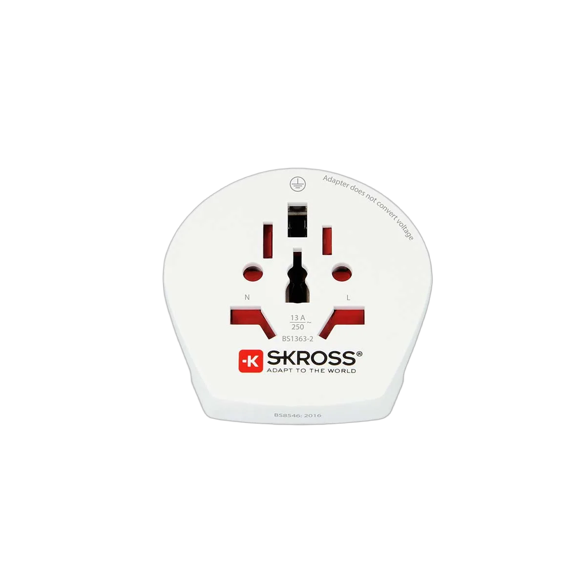 Nedis Adaptateur de voyage Prise mondiale vers Europe, vue 1