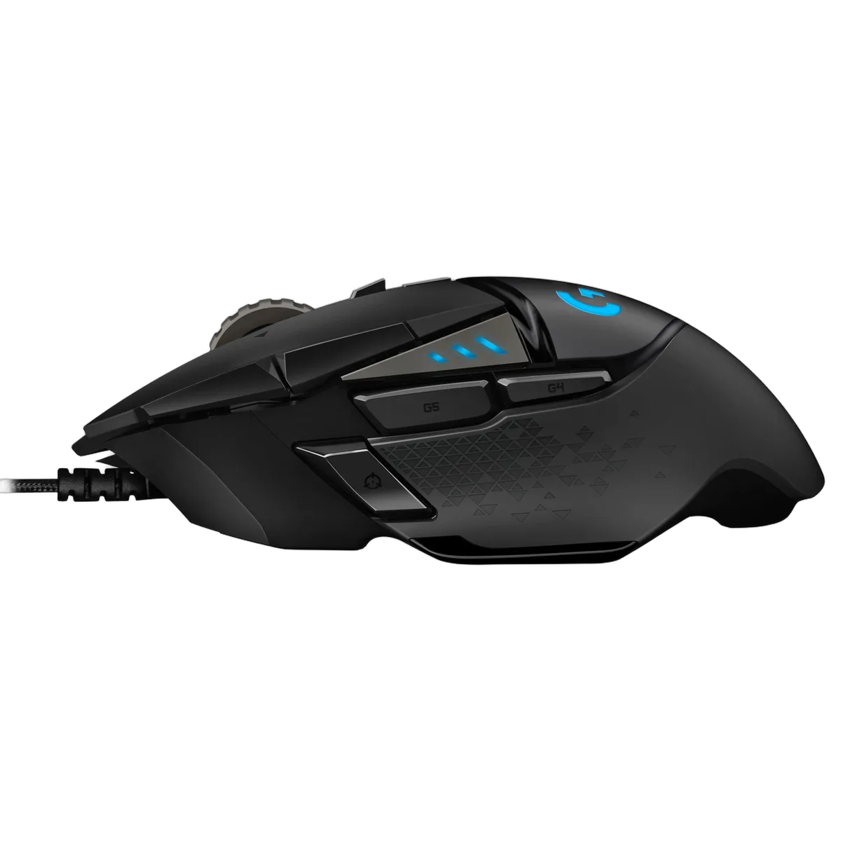 Logitech G502 Hero LightSync, vue 5