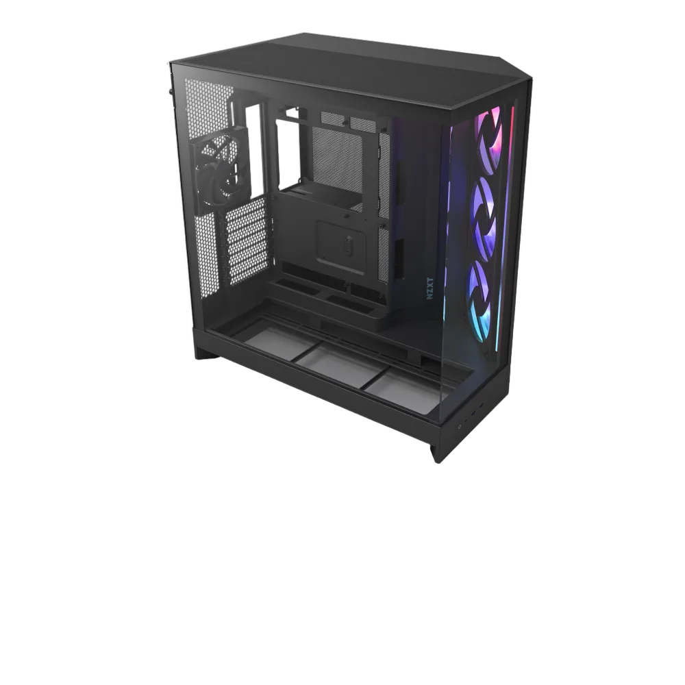 NZXT H9 Flow RGB Noir - MT/Sans Alim/E-ATX, vue 8
