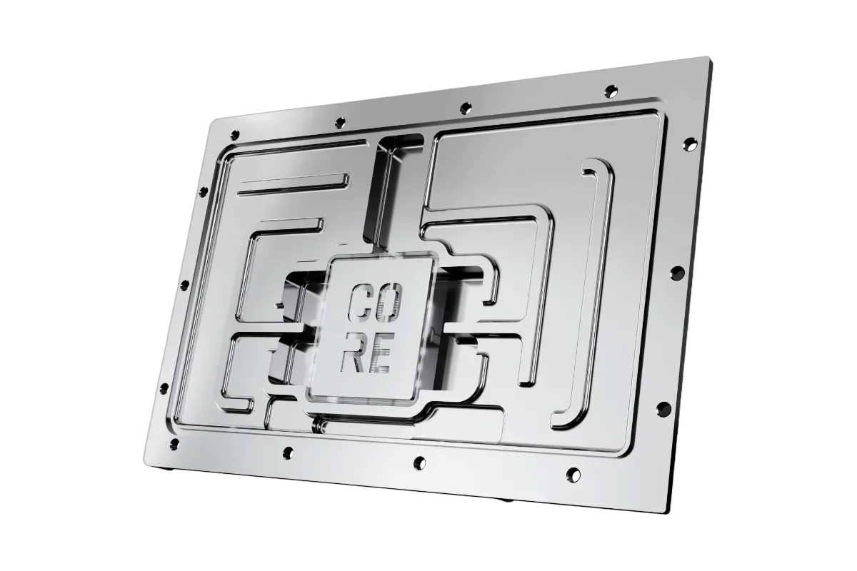 Alphacool Core Geforce RTX 5080 Solid + AMP avec Backplate, vue 5
