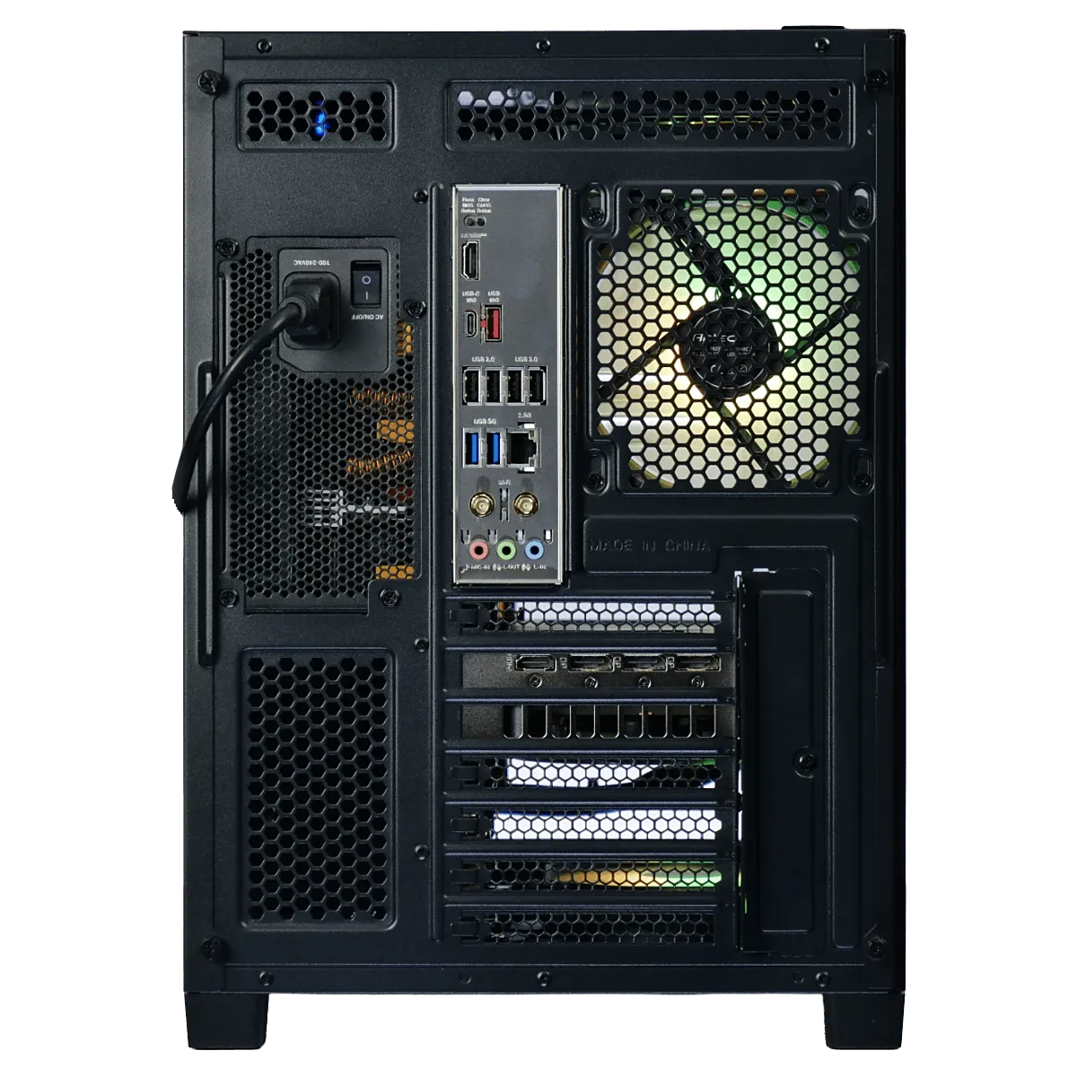 PLOUF! - 7800X3D/32Go/1To/5070Ti WC, vue 5