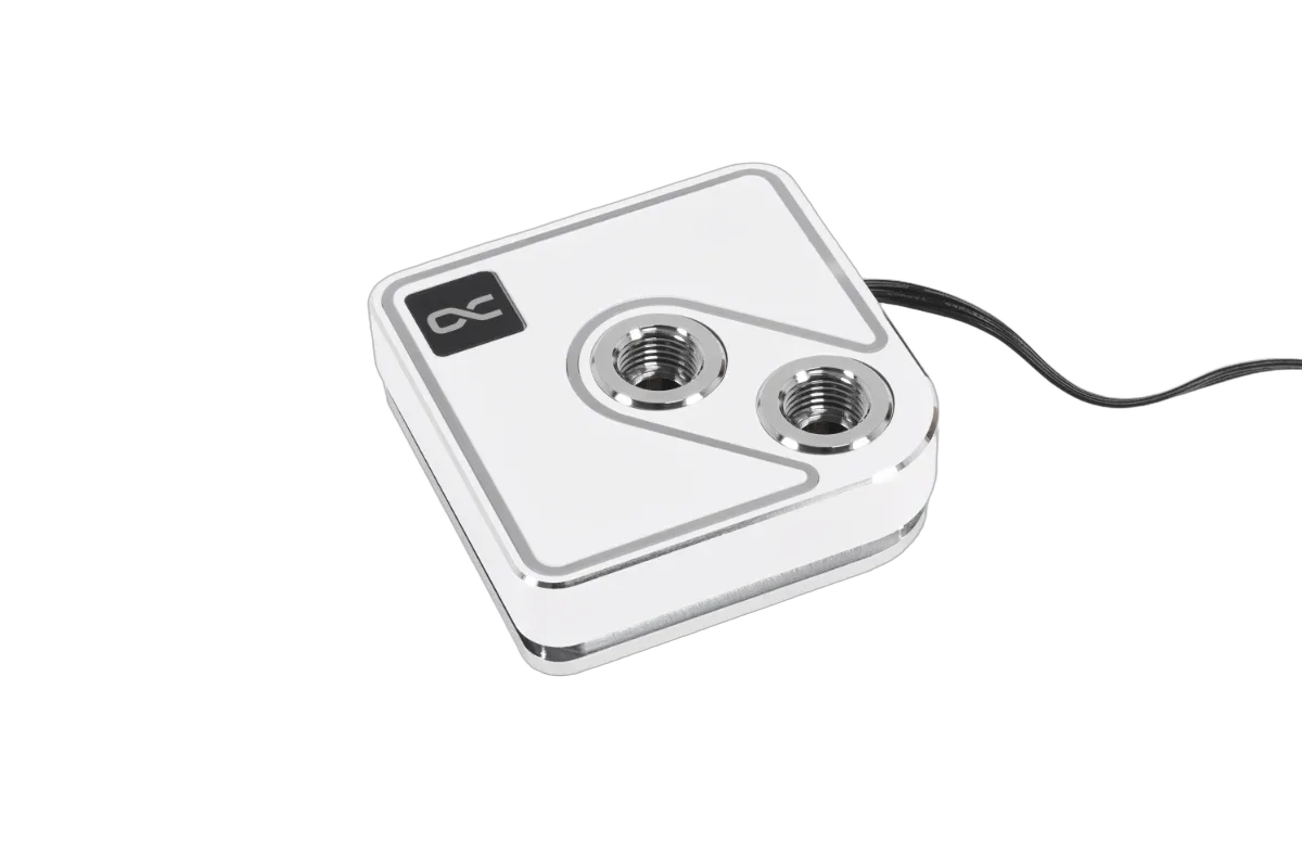Alphacool Core 1 Aurora White ARGB, vue 1