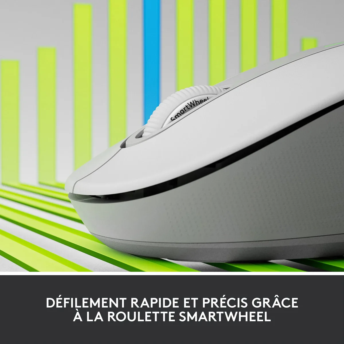Logitech Signature M650 L - Sans-Fil - Blanc, vue 5