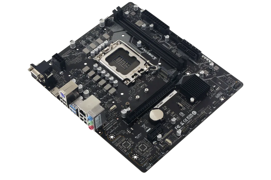 Biostar H610MH, vue 2