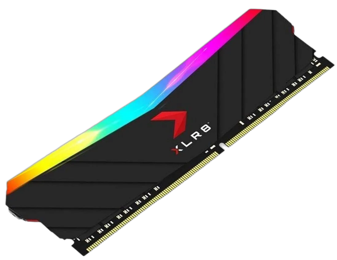 PNY XLR8 Gaming EPIC-X RGB 1x8GB 3200Mhz DDR4 BULK, vue 1