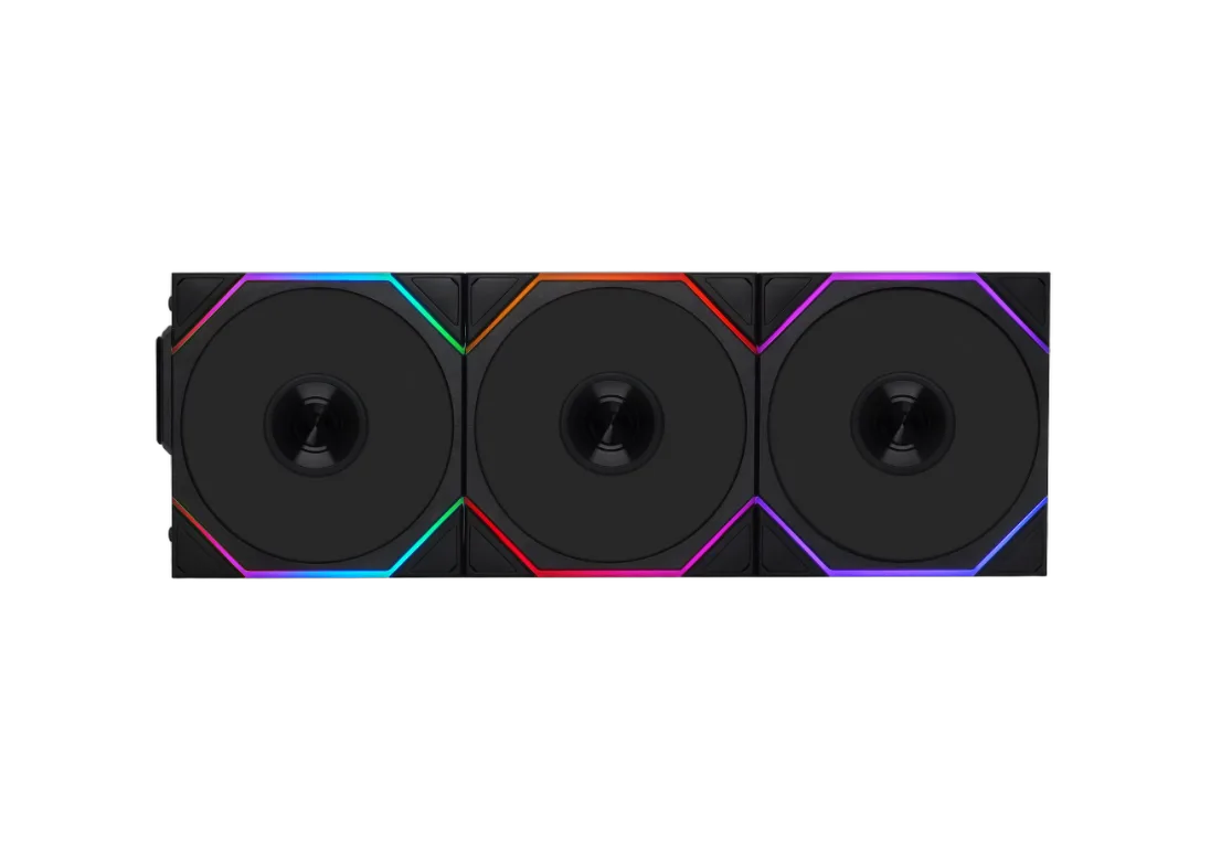 Lian-Li UNI FAN TL Sans fil LCD ARGB PWM + Contrôleur - Pack 3x120mm - Noir-Seconde Vie, vue 2
