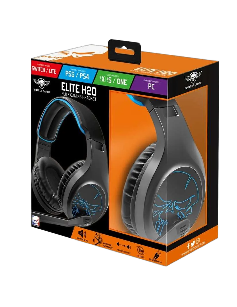 Spirit Of Gamer Elite H20 - Filaire - Noir, vue 6