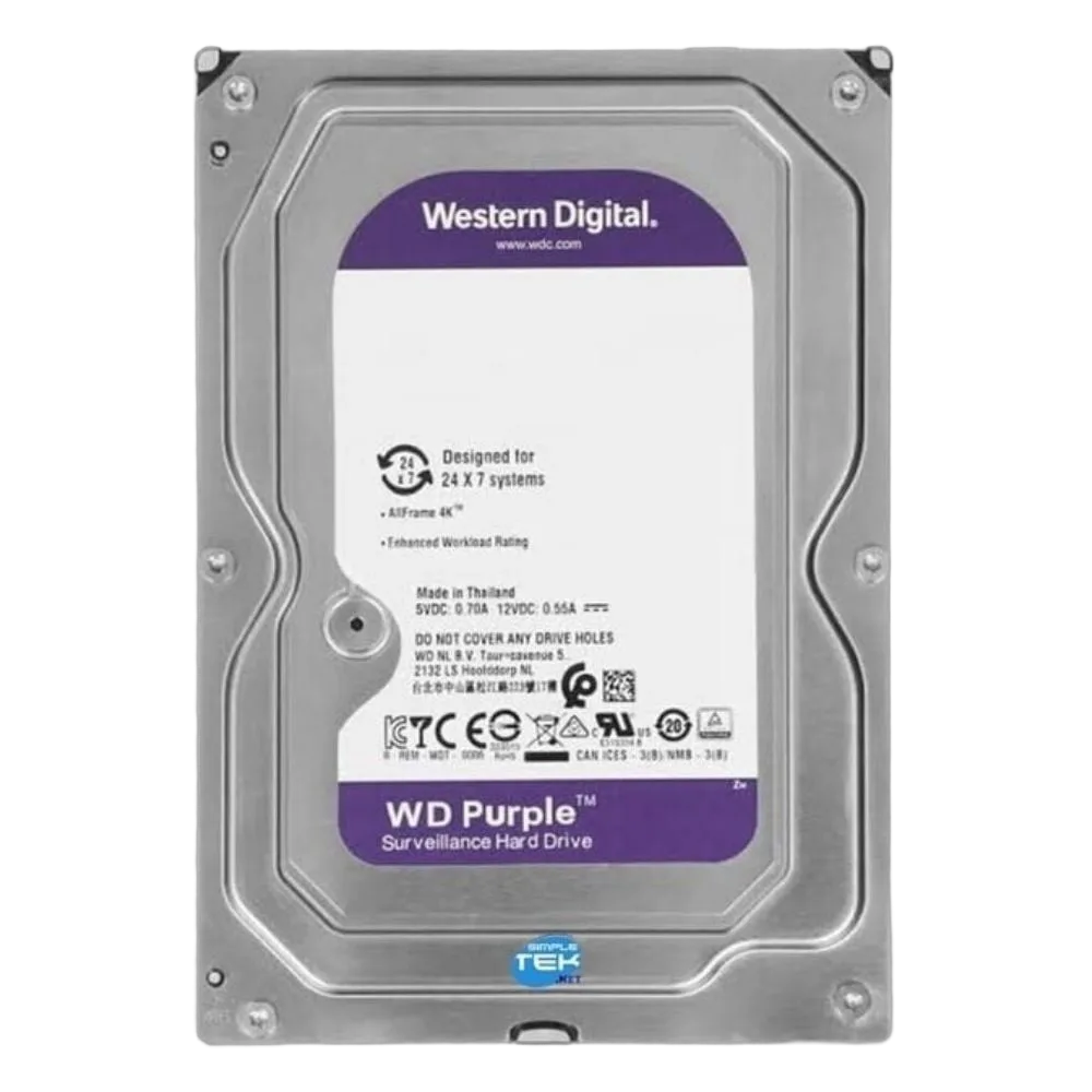 WD PURPLE 3To, vue 2