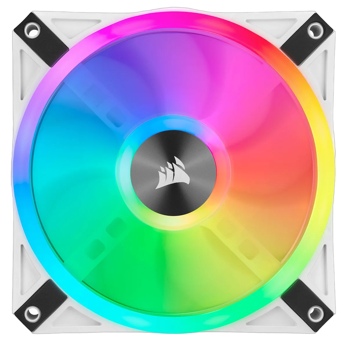 Corsair iCUE QL120 RGB Blanc 120mm - CO-9050103-WW, vue 4