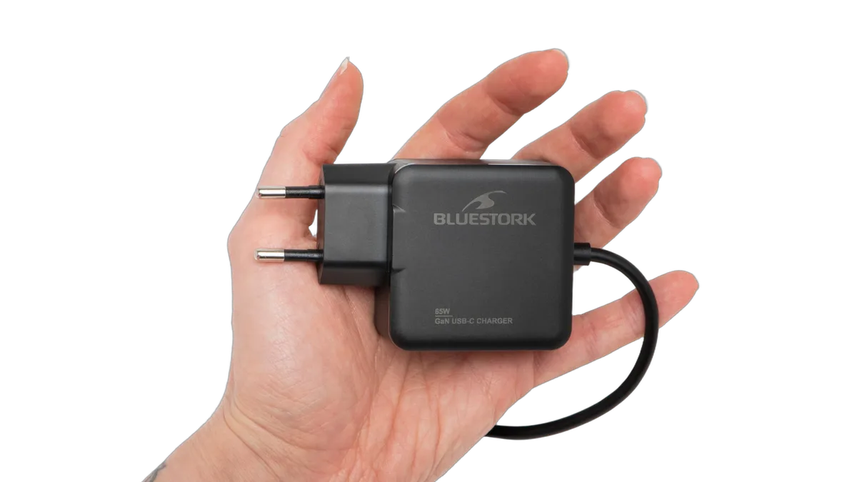 Bluestork Chargeur GaN/Power Delivery USB-C - 65W - 1,5m - Noir, vue 5