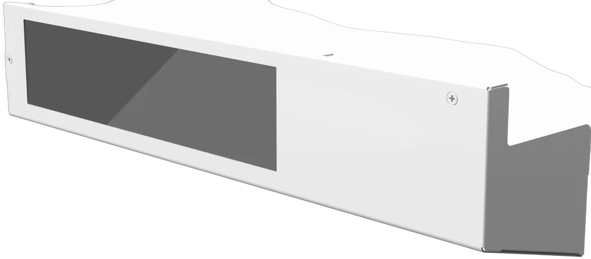 Lian-Li O11 VISION-M 9.2" LCD blanc, vue 1