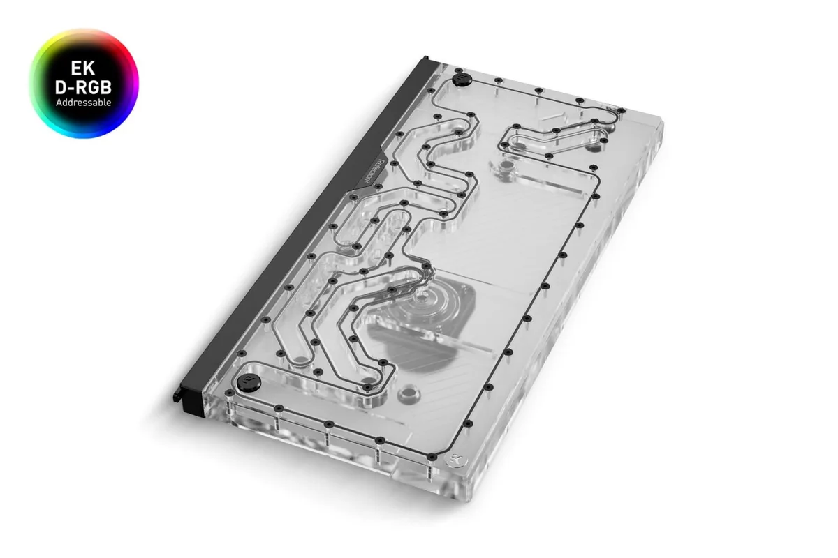 EK Water Blocks EK-Quantum Reflection PC-O11D EVO XL D5 PWM D-RGB, vue 3
