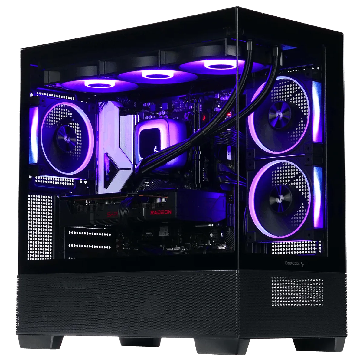 Lustria - R5-8400F/RX9060XT/32Go/1To, vue 1