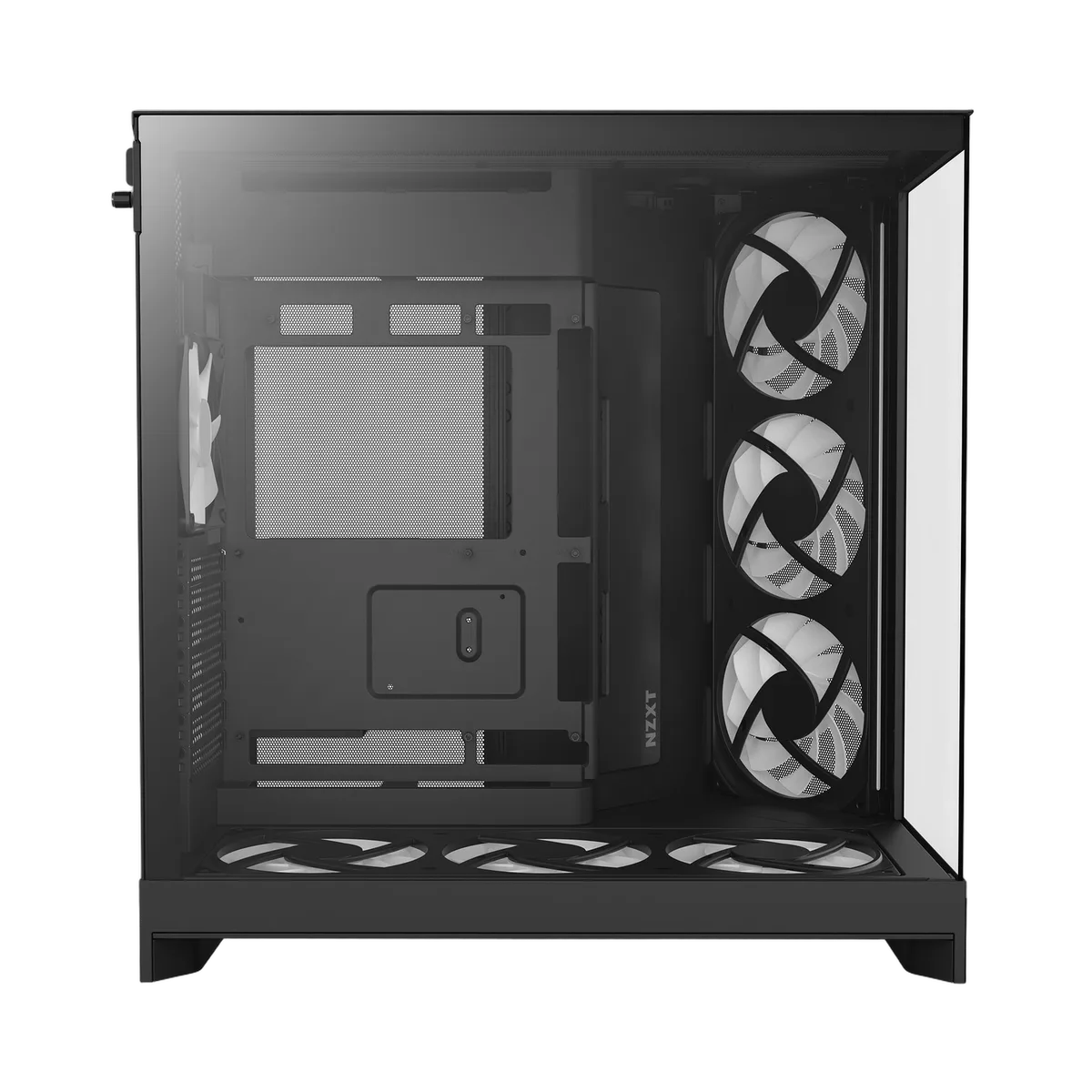 NZXT H9 Flow RGB+ Noir - MT/Sans Alim/E-ATX, vue 2