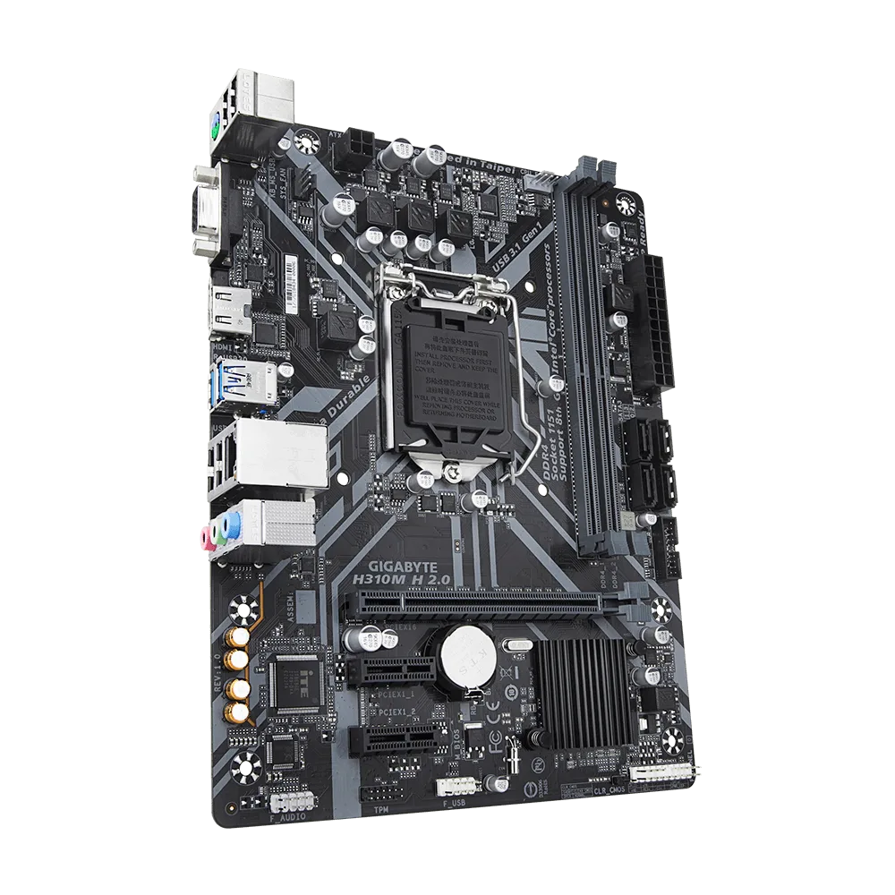 Gigabyte H310M-H 2.0-Seconde Vie, vue 2