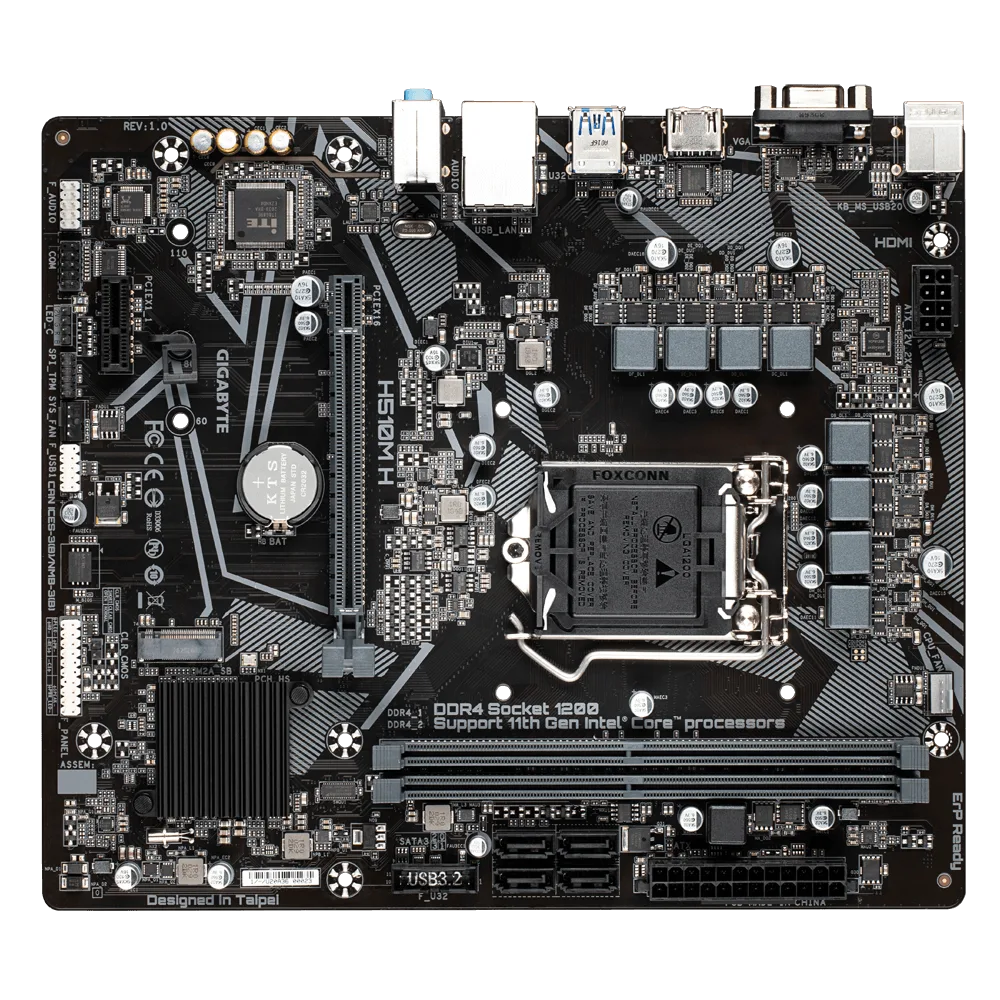 Gigabyte H510M H-Seconde Vie, vue 5