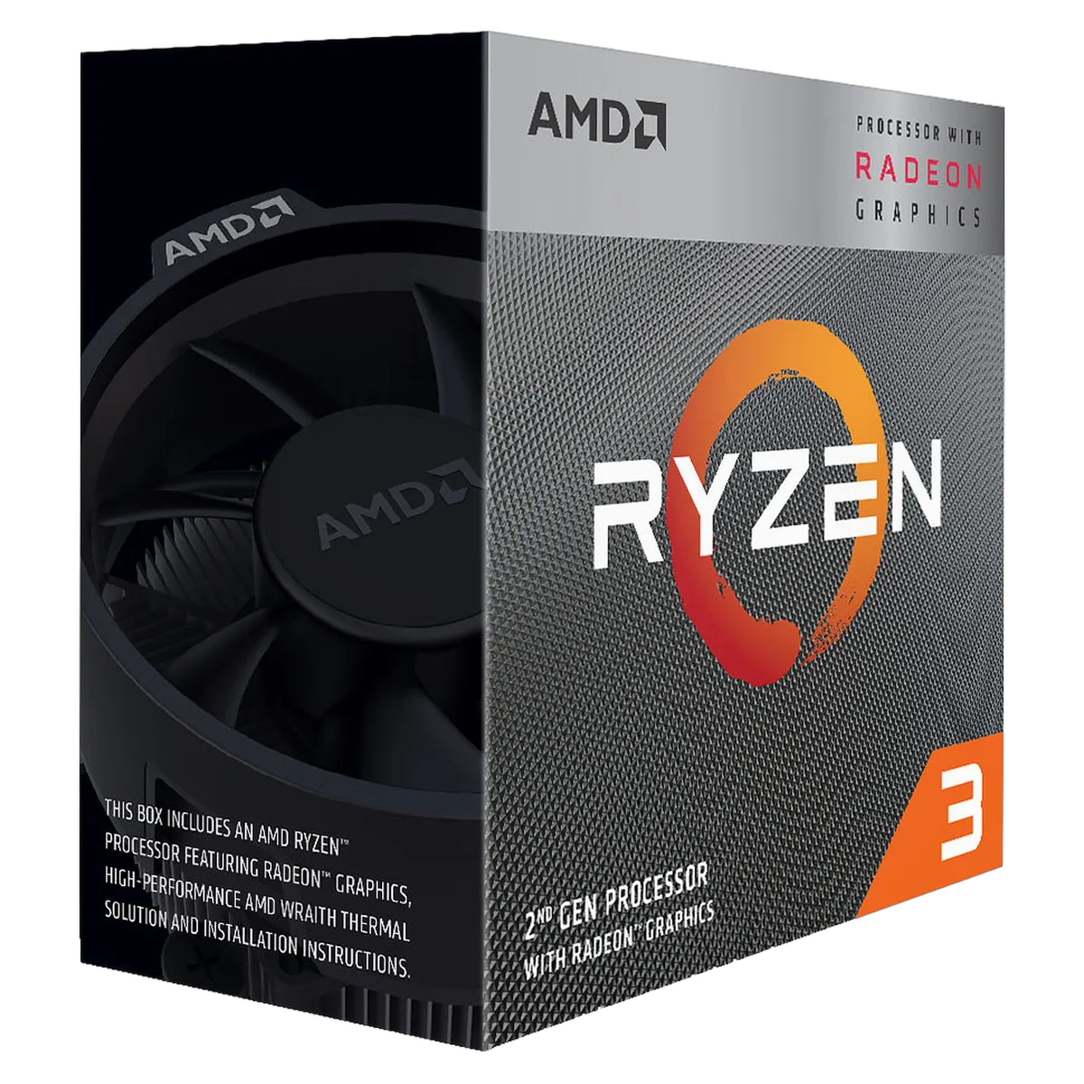 AMD Ryzen 3 3200G BOX, vue 3