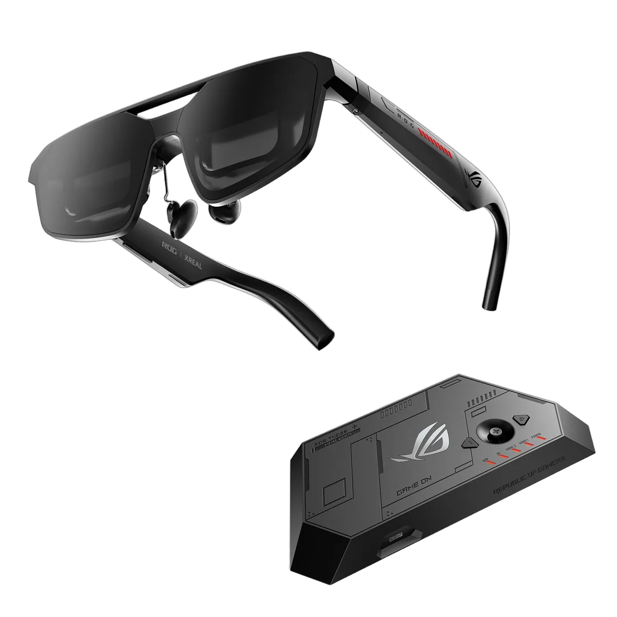Asus ROG XREAL R1 - Lunettes Micro-OLED 3D DFHD 240Hz 171" max USB-C, vue 1