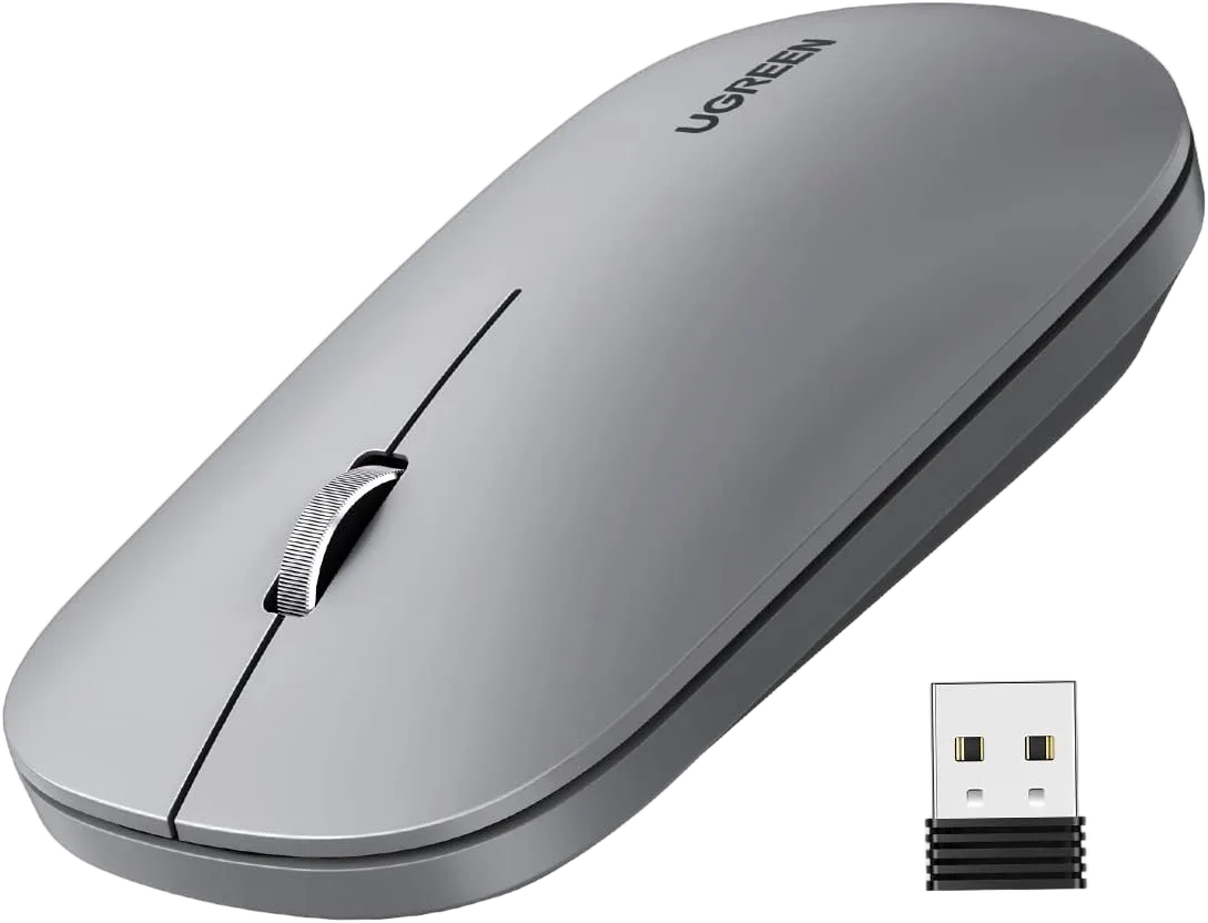 UGREEN Ultra Slim Portable - Sans-Fil - Noir, vue 1