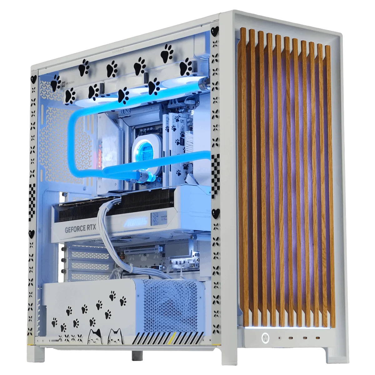 EPIC - 9800X3D/32go/1To/5080 WC, vue 1