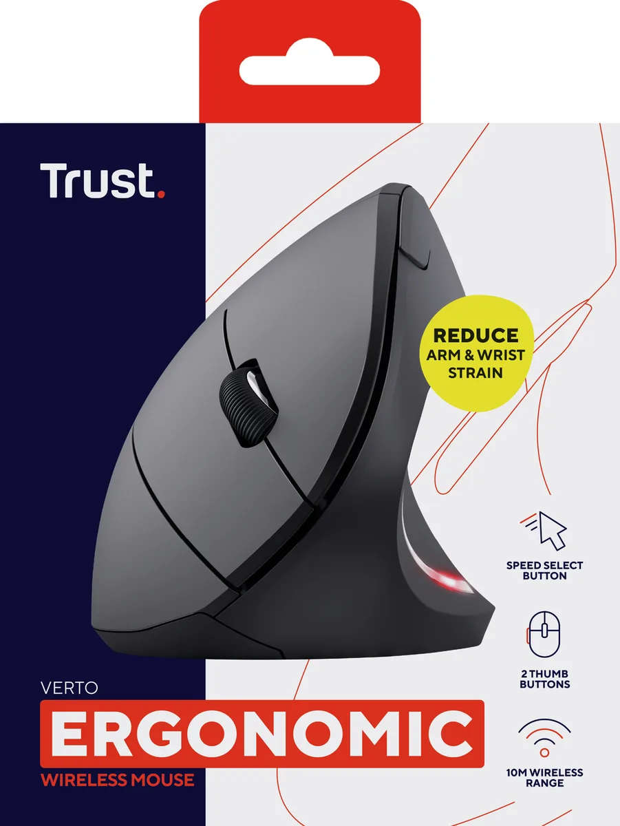 Trust Verto - Sans-Fil - Noir, vue 2