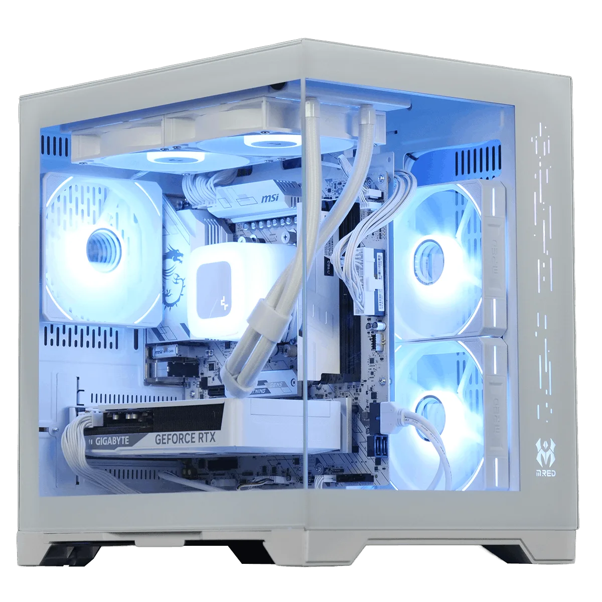 Snowbound - R5-7500F/5060Ti 8Go/16Go/1To, vue 1