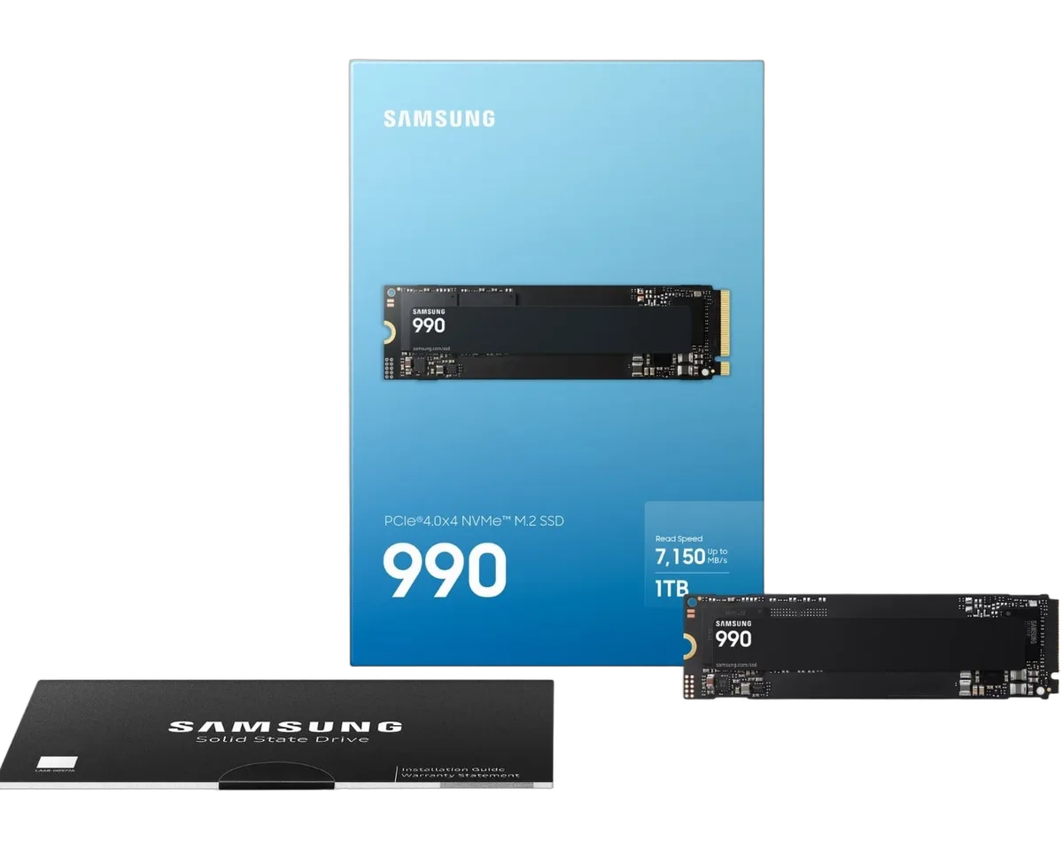 Samsung 990 1To NVMe M.2, vue 5