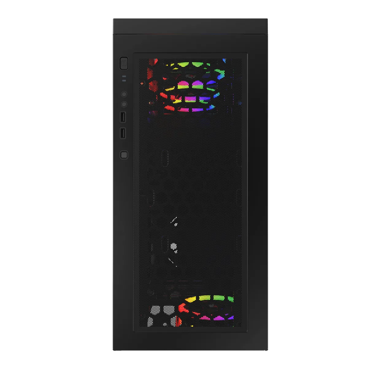 M.RED BLACK DESTROYER Glass-G - ARGB - MT/ATX, vue 3