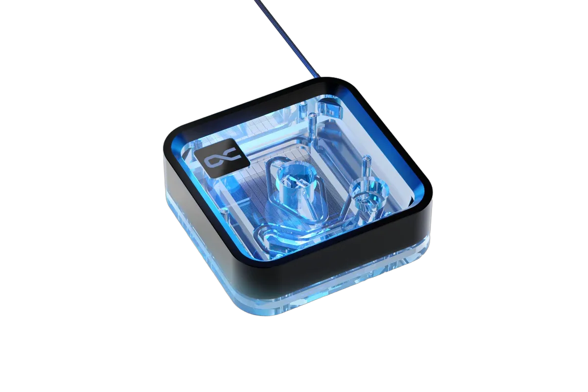 Alphacool Waterblock CPU Core 1 LT Aurora Acrylic, vue 1