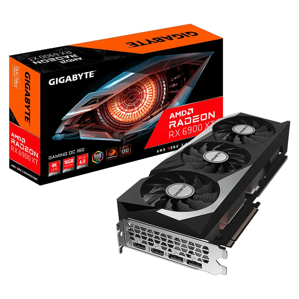 Gigabyte RADEON RX 6900 XT GAMING OC 16GD-Seconde Vie, vue 1