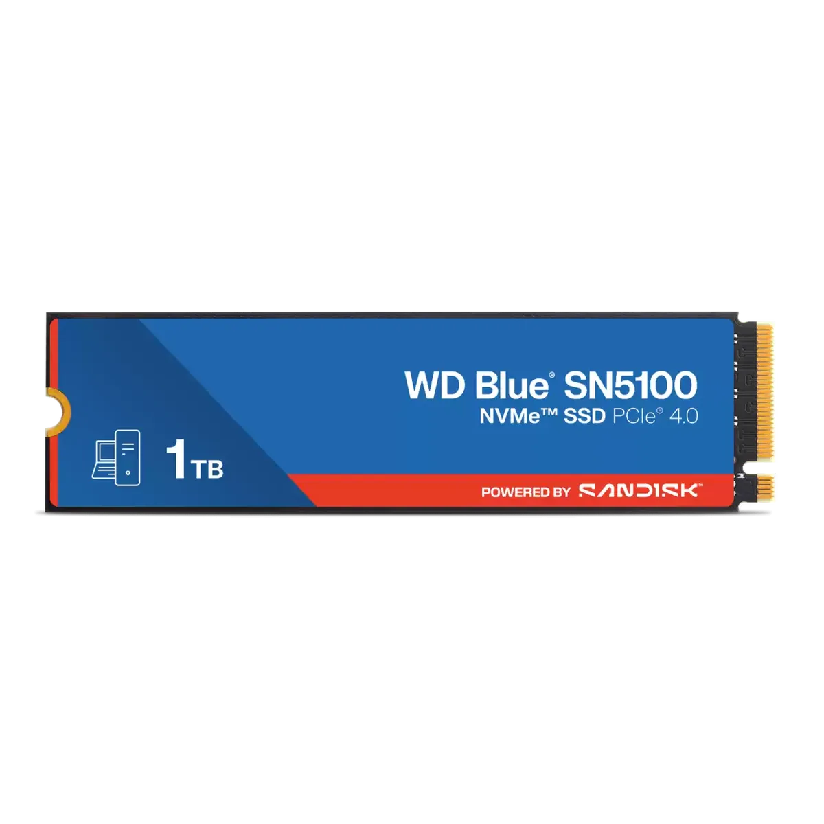 WD Blue SN5100 1TB Gen4 M.2, vue 1
