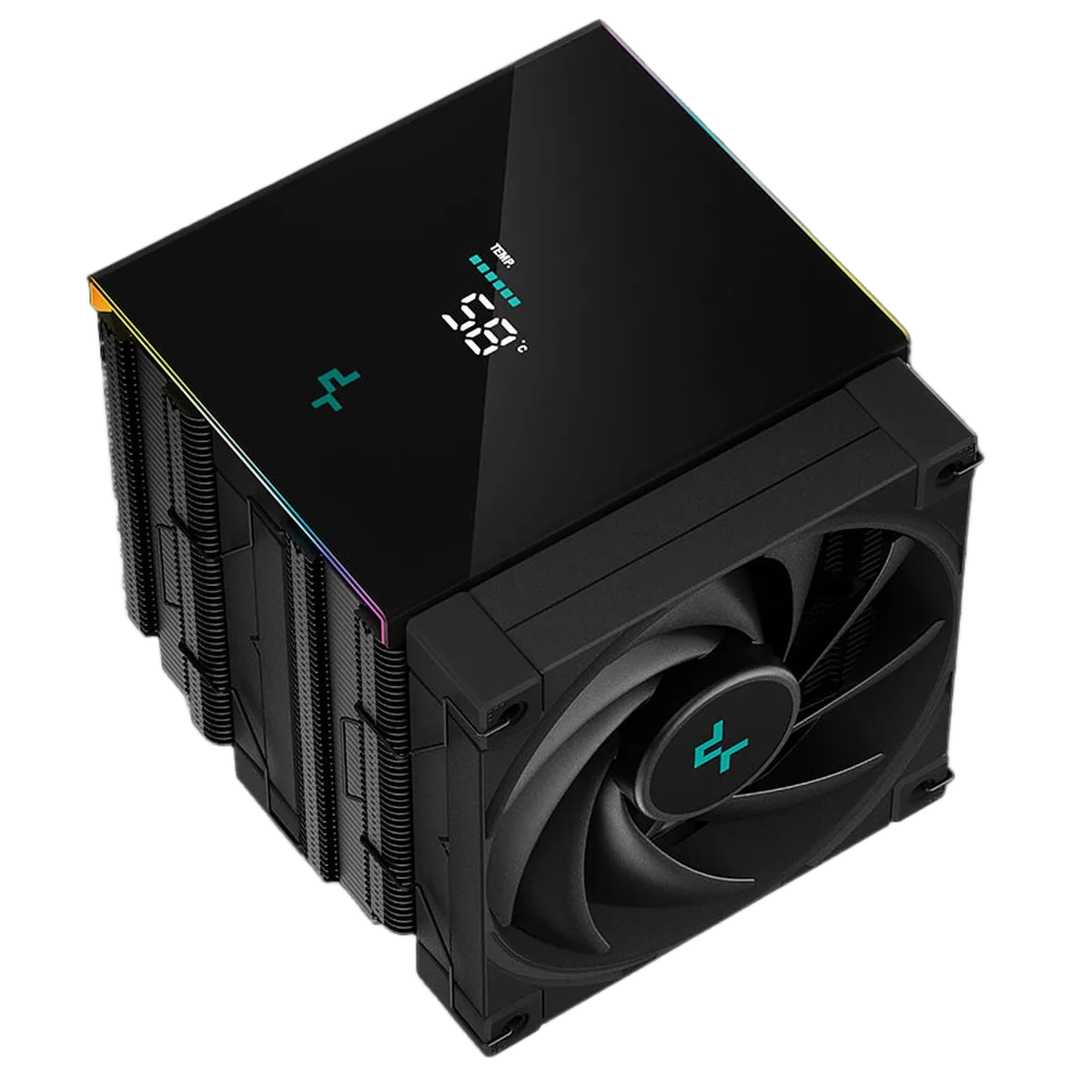 Deepcool AK620 DIGITAL - Noir, vue 3