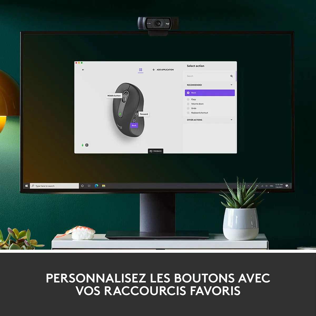 Logitech Signature M650 L Gaucher - Sans-Fil - Graphite, vue 3