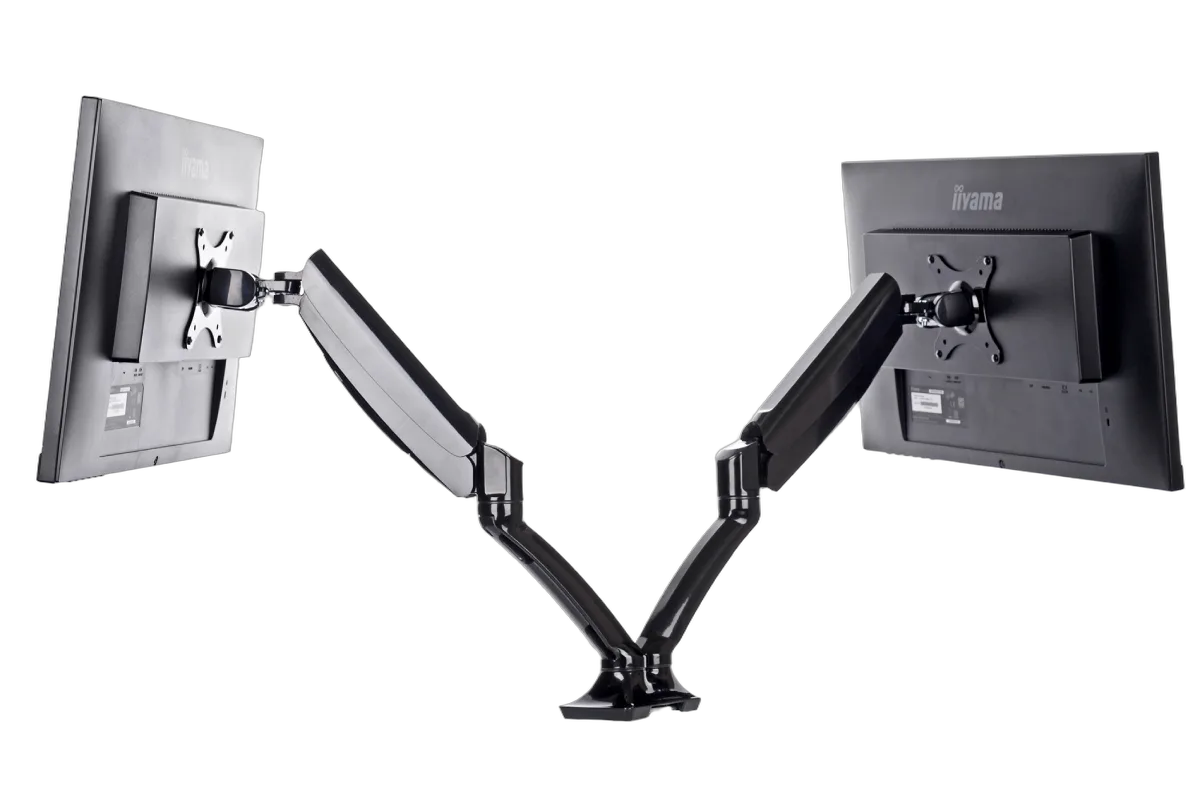 Iiyama DS3002C-B1 Bras pneumatique pour deux moniteurs bureautiques 27" max-Seconde Vie, vue 4