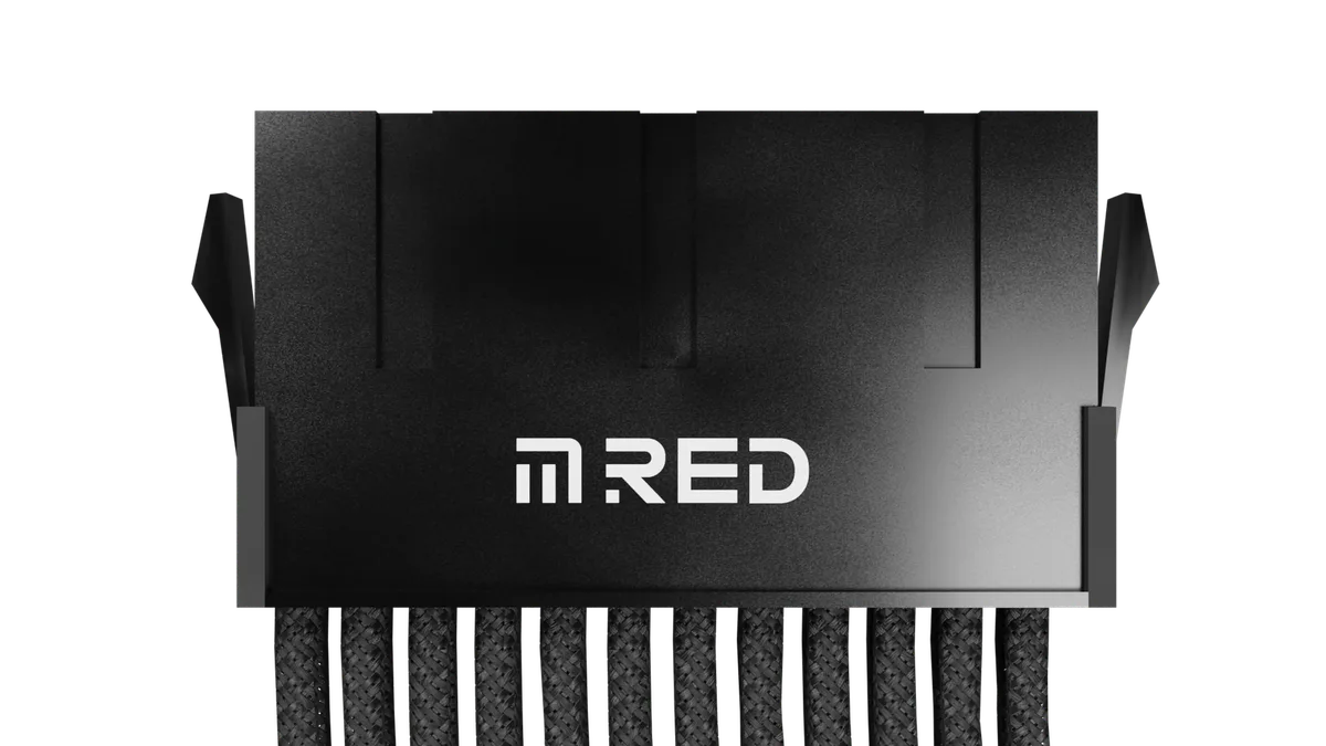 M.RED Kit ext. 7 Câbles tressés Ultimate - Noir, vue 1