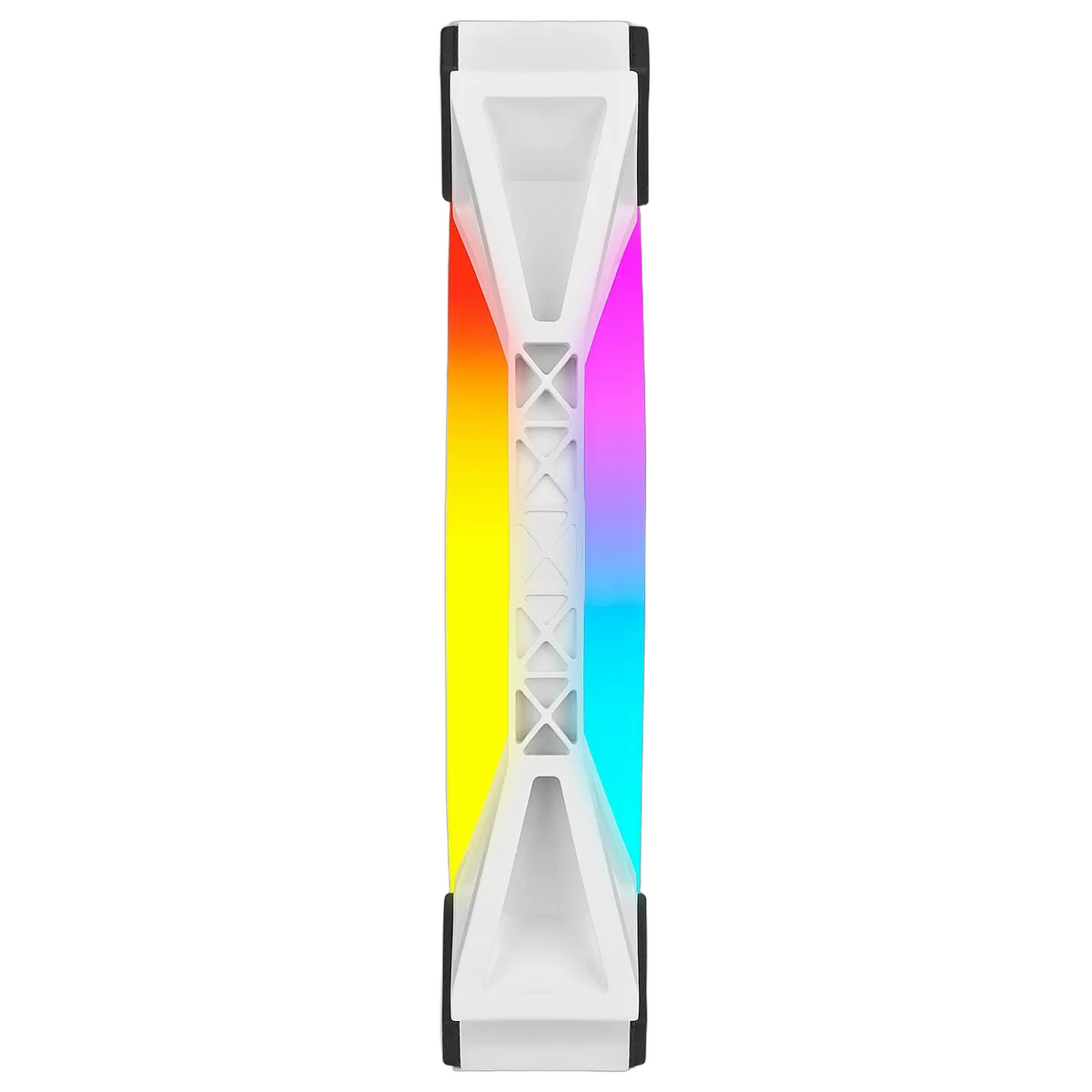 Corsair Kit x2 iCUE QL140 RGB Blanc 140mm - CO-9050106-WW, vue 3
